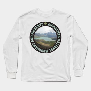 Aniakchak National Monument and Preserve circle Long Sleeve T-Shirt